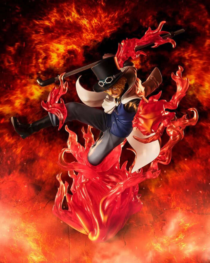 Figura One Piece FiguartsZERO Extra Battle Sabo (Fire Fist Rook Check)