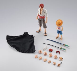 Figura One Piece S.H.Figuarts Shanks and Monkey D. Luffy (Childhood)