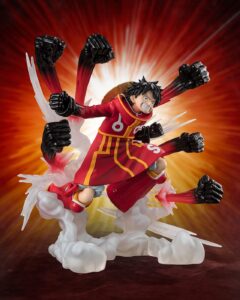 Figura One Piece FiguartsZERO Extra Battle Monkey D. Luffy (Gum Gum Hawk Gatling)