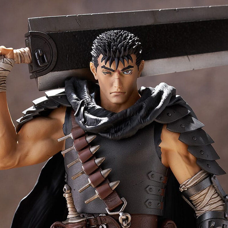 Figura Guts Black Swordsman Pop Up Parade L de Berserk. Tamaño grande, diseño fiel y perfecta para coleccionistas del anime y manga.