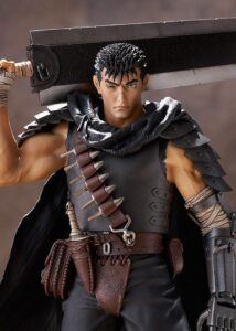 Figura Guts Black Swordsman Pop Up Parade L de Berserk. Tamaño grande, diseño fiel y perfecta para coleccionistas del anime y manga.