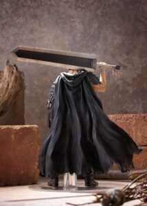 Figura Guts Black Swordsman Pop Up Parade L de Berserk. Tamaño grande, diseño fiel y perfecta para coleccionistas del anime y manga.