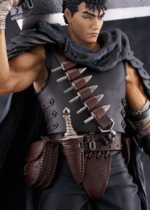 Figura Guts Black Swordsman Pop Up Parade L de Berserk. Tamaño grande, diseño fiel y perfecta para coleccionistas del anime y manga.