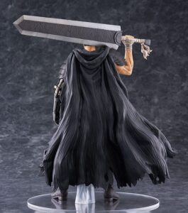 Figura Guts Black Swordsman Pop Up Parade L de Berserk. Tamaño grande, diseño fiel y perfecta para coleccionistas del anime y manga.
