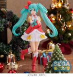 figura hatsune miku navidad