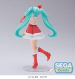 figura hatsune miku navidad