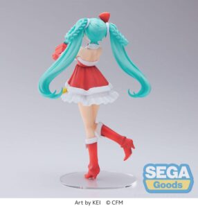figura hatsune miku navidad